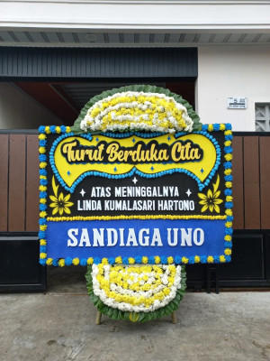Papan Bunga Duka di Kuningan